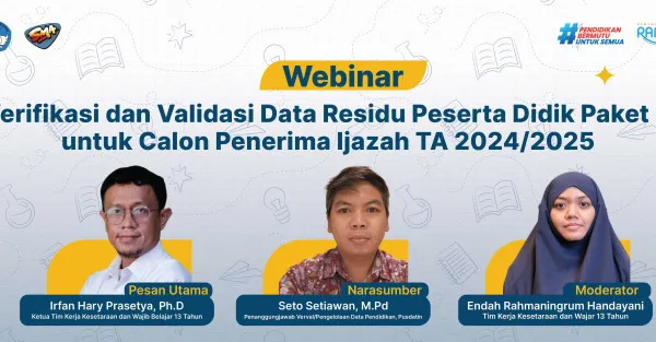 Verifikasi dan Validasi Data Residu Peserta Didik Paket C