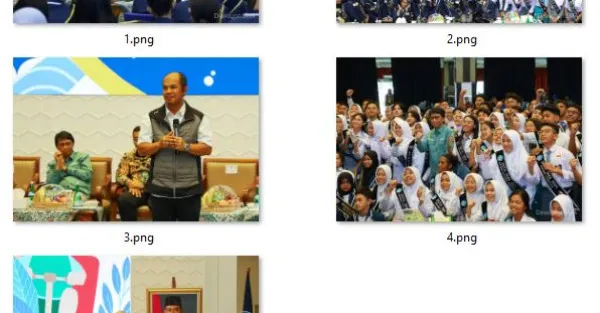 Pertemuan Duta SMA 2024 dengan Pak Menteri