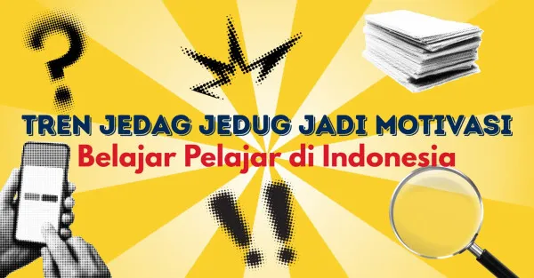Tren Jedag Jedug jadi Motivasi Belajar Pelajar di Indonesia